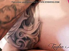 taylor nicole gets close up creampie in amateur pov fuck