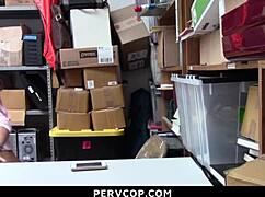 Lp Officer Was Alerted Of The Teen 18+ Roaming Suspiciously In The Store - Pervcop