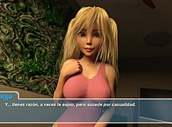 rosie and dad discuss bathroom incidents