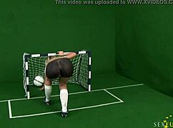 Eurocup Germany Blonde Teases Softly in Sport