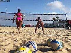 big booty african volleyball.