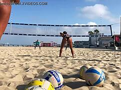 big booty african volleyball.
