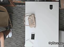 Sec Guard Banging Perky Blonde Teen 18+!