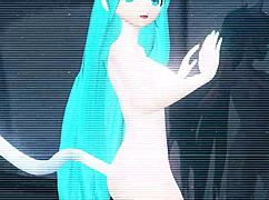 Hatsune Miku Hello Planet Project Diva Nude Mod Full Nude Cat Costume