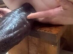 huge hankeys dildos on machine