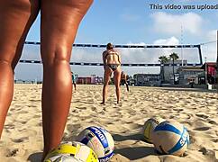 big booty african volleyball.