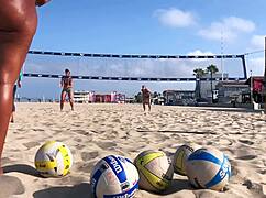 big booty african volleyball.