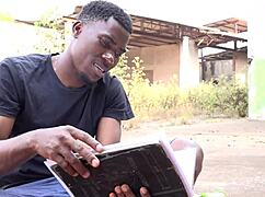 Oh my god the big-dicked head boy finally fucks a short classmate with his long cock at the principals window