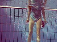 I am a sexy petite russian teen with small tits, but libuse has me all wrong in this beach pool adventure