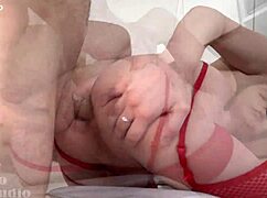 Sara Bork receives PISS IN MOUTH during HARD ANAL SEX leading to ANAL ORGASM