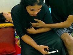 Best Threesome Sex 2025 Rahul Fucks Girlfriend Wife On Same Bed