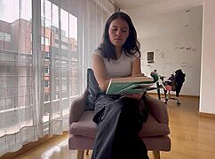 My ex left her charger and we ended up fucking like lesbian sluts