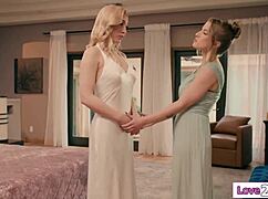 We are all licking the brides pussy to become maid of honor