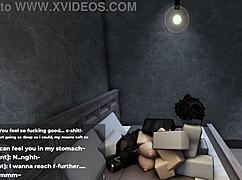 Roblox Cum Loving Slut Ends Up Soaked In Ass And Pussy Sex