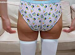 Real teen 18+ compilation - big natural boobs trying on hall panties