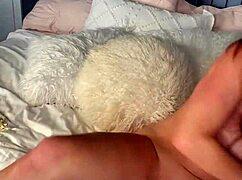 hot brunette flaunts her big tits enticingly