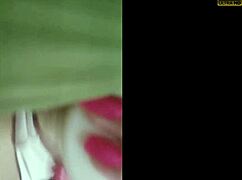 masturbating with dildo in pussy and ass