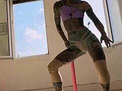 i learned pole dancing skills from 2beepole and enjoyed good moments