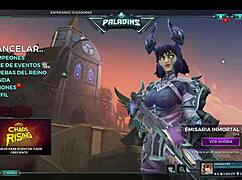 lian gets analled by a witch in epic paladins 1vs1 ending badly