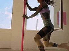 i learned pole dancing skills from 2beepole and enjoyed good moments