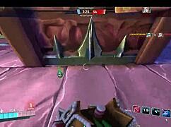 lian gets analled by a witch in epic paladins 1vs1 ending badly