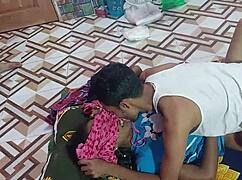 Village hot slut fucks two best friends!