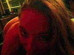 blonde sexy girlfriend deepthroats big cock