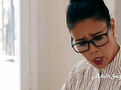 The teacher got annoyed but really enjoyed her student dana vespoli and ricky spanish