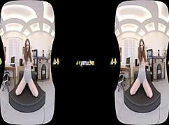 Kinky Redhead Soaks Clothes in Piss!