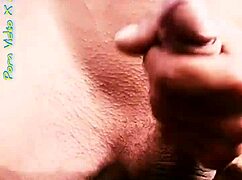 Enjoying Masturbation Outdoors with European Beauty