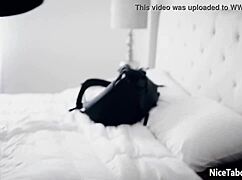 Krissy Lynn Shares Guy's Big Cock with Horny Lesbians After Kissing