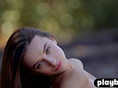 i pose amazingly as gloria sol for playboy