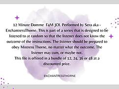 Femdom Issues Bold Jerk Off Instructions Now