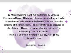 Femdom Issues Bold Jerk Off Instructions Now