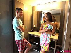 Gia vendetti gold digging stepmom fucked for nothing this time