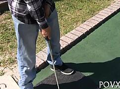 Petite 18yo teen sucks and fucks rough pov till sloppy orgasm