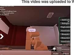 este chico me follo tan duro que me lleno de su leche en roblox sexo