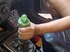 no one to fuck so i pound my black car 🚗💦