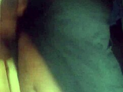 African Shemale Jerks Huge Monster Cock in Close-Up Homemade Solo Cum Blast