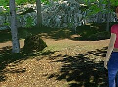 lets hike paradise trails vr part 3 shaved redhead pussy outdoors 🌳💦