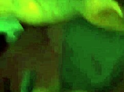 Curly Haired Ebony Beauty Bent Over for Rough Backshots