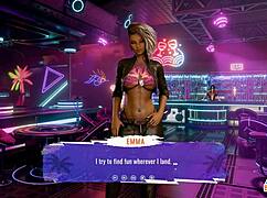 emma's quickie blowjob in dressing room with huge tits monster cock cumshot??