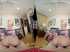 Who set up tattooed ebony teen holly hendrix for big black cock pov pounding?