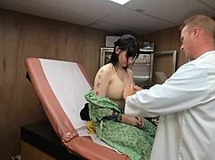 scarlett johnson's massive tits get medical exam in fetish consult pt 2 🍒🔥