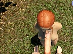 lets hike paradise trails vr part 3 shaved redhead pussy outdoors 🌳💦