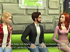 wanna join our naughty sex ed lesson with teacher pounding us bent over and cowgirl in sims 4 3d?