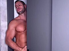 muscular latina bodybuilder rims then fucks huge cock after mutual masturbation
