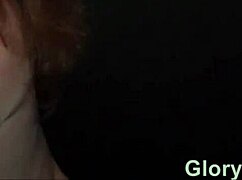 chelsie hope slurps tiny cock at outdoor gloryhole like a pro