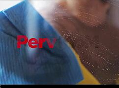 Stepson Catches Stepmom Redhead Milf Riding Huge Dildo Teasing Moaning