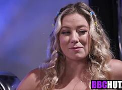 Petite teen River Lynn chases intense pleasures from Lawson Jones' monster cock